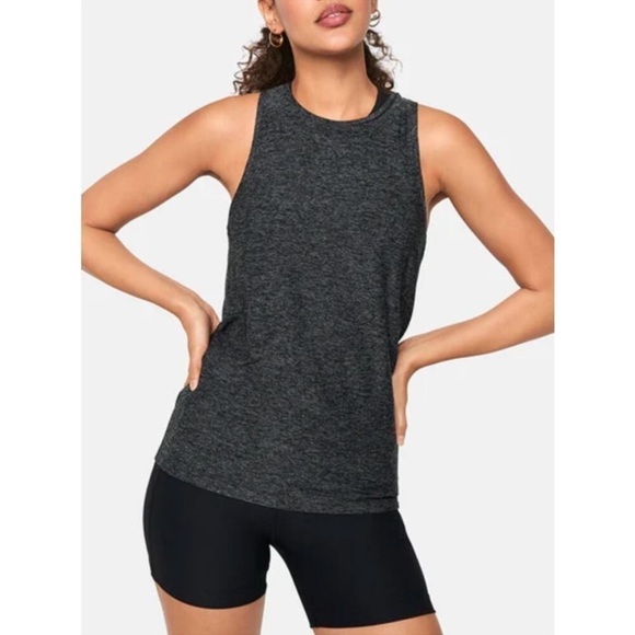 Outdoor Voices All Day Tank Top Charcoal Gray XXL NWT - Picture 7 of 7